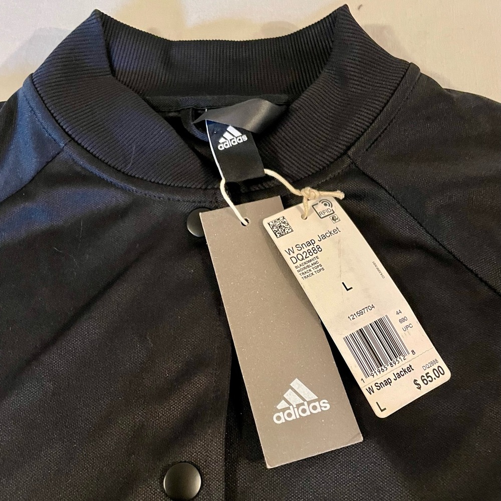 ADIDAS Snap Track Jacket size L - Picture 8 of 10